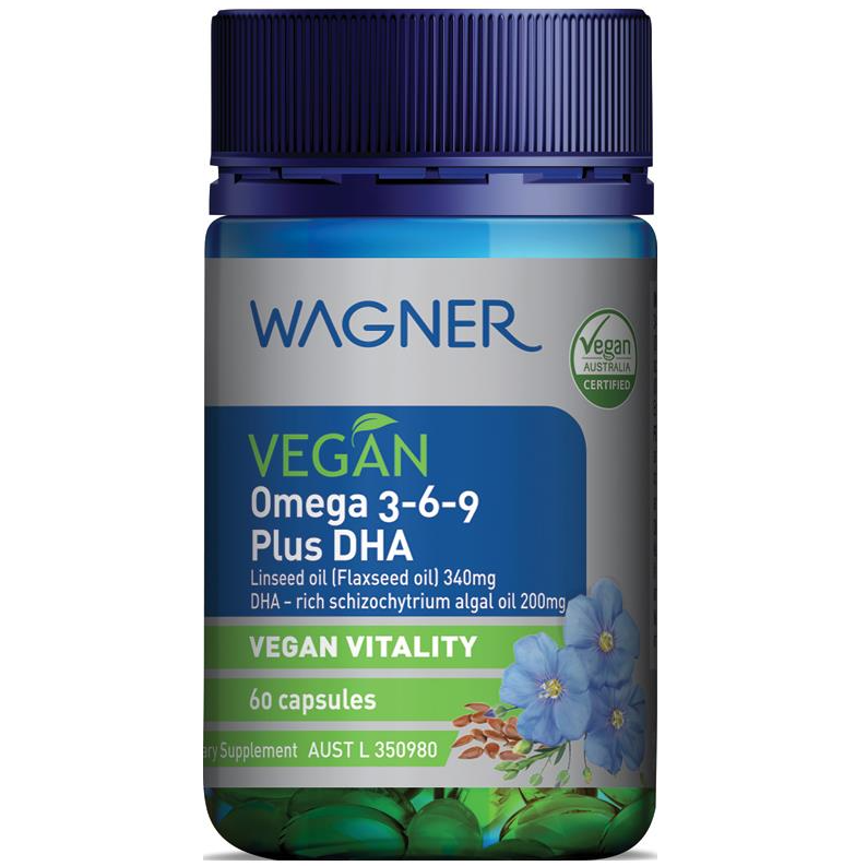Viên uống Omega 3-6-9 Wagner Vegan Omega 3-6-9 Plus DHA 60 Capsules - Săn  Hàng Úc-Sydney