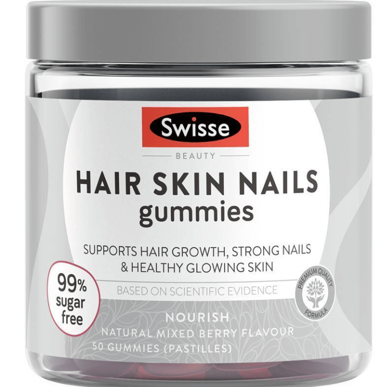 Viên nhai làm khỏe da, móng, tóc Swisse Beauty Hair Skin Nails Gummies 50 Pack - Săn Hàng Úc-Sydney Viên nhai làm khỏe da, móng, tóc Swisse Beauty Hair Skin Nails Gummies 50 Pack - Săn Hàng Úc-Sydney