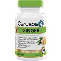 Carusos Ginger 100 Tablets