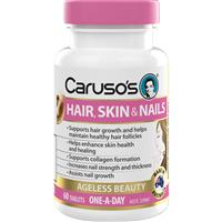 Carusos Hair Skin & Nails 60 Tablets