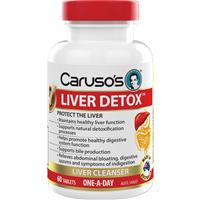 Carusos Liver Clear Detox 60 Tablets