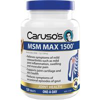 Carusos MSM Max 1500 120 Tablets
