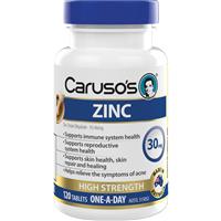 Carusos Zinc 120 Tablets