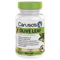 Carusos One a Day Olive Leaf 60 Tablets