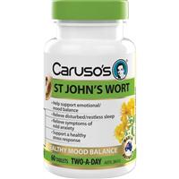 Carusos St Johns Wort 60 Tablets