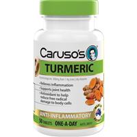 Carusos One a Day Turmeric 50 Tablets