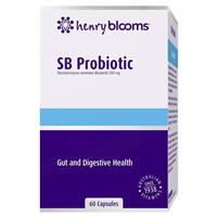 Henry Blooms Probiotic Gut Health 60 Vegetarian Capsules