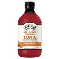Barnes Naturals Apple Cider Vinegar Tonic with The Mother Turmeric Booster 500ml