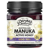 Barnes Naturals Australian Manuka Honey 250g MGO 100+