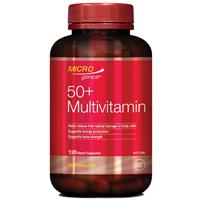 Microgenics 50+ Multivitamin 120 Capsules