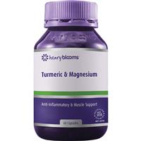 Henry Blooms Turmeric and Magnesium 60 Capsules