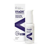Henry Blooms VitaQIK Liposomal Spray Immunity Elderberry Oral Liquid 50ml