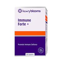 Henry Blooms Immune Forte + 60 Capsules