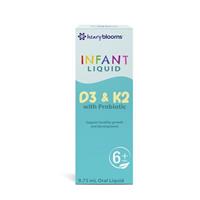 Henry Blooms Infant Liquid D3 & K2 with Probiotic 9.75 ml