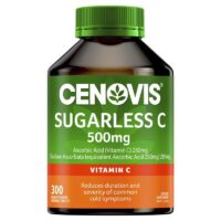 Cenovis Sugarless C 500mg 300 Orange Flavour Chewable Tablets